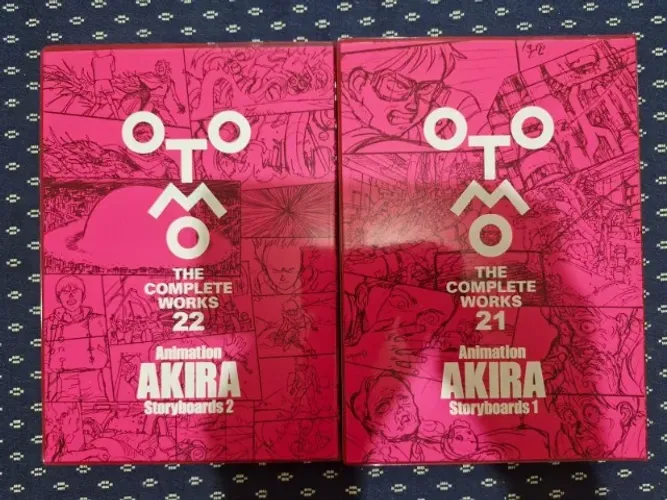 Livros Otomo The Complete Works - Animation Akira Storyboards