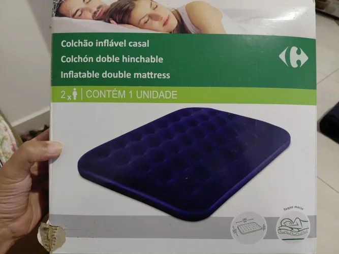 Colchão inflável casal