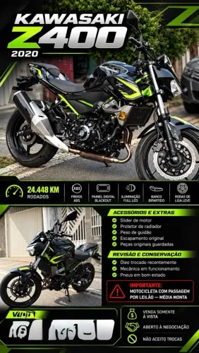 Kawasaki Z 400 2020