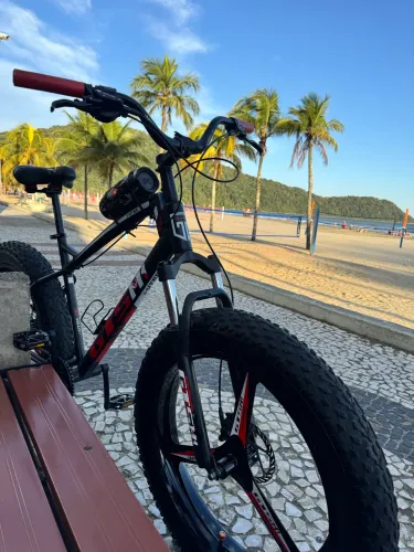 Bike fat rodas magnésio aro 26 pneu 4.0