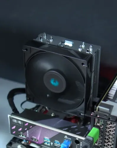 Kit Placa mãe Night Devil B650i + Ryzen 8400F + DeepCool AG500