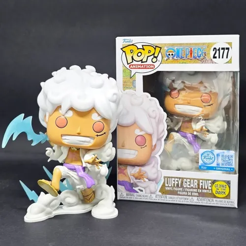 Imperdível Funko Luffy Gear five GITD