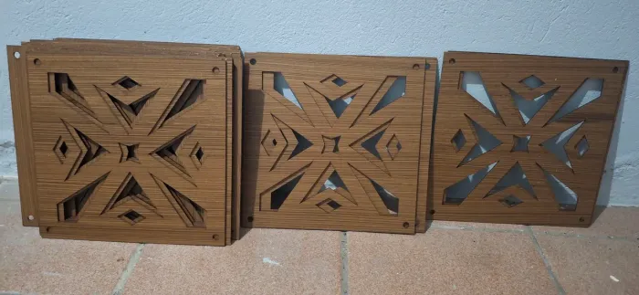 Placas decorativas divisória de ambiente. 30 placas