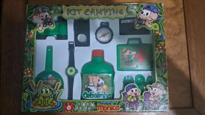 Kit Camping Cebolinha Turma da Mônica