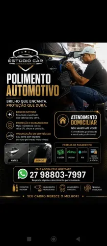 Polimento automotivo e vitrificação