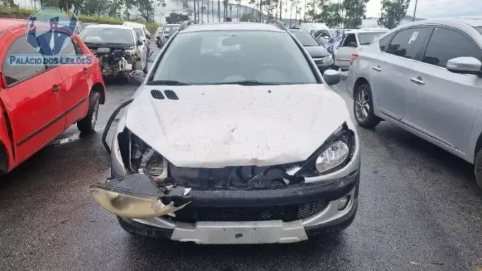 MOTOR/CAIXA MARCHA DISPONÍVEL Sucata Peugeot 206 SW 1.6 2007/2008 Flex