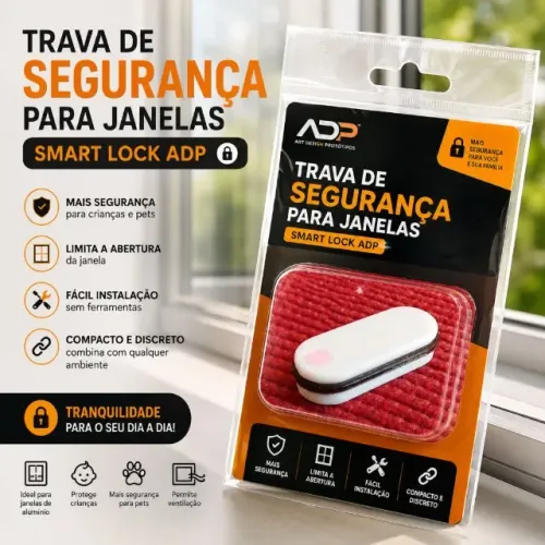 Trava Limitador Janela de Correr