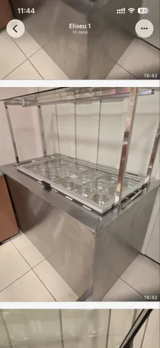 Balcão refrigerado 