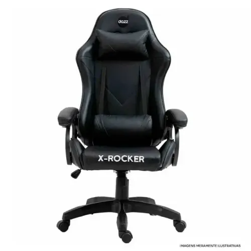 CADEIRA GAMER DAZZ X-ROCKER PRETO
