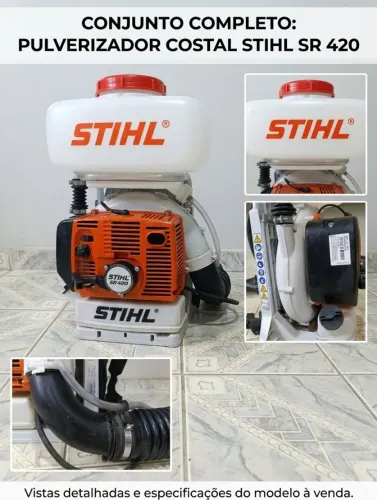 Pulverizador costa Stihl Sr 420