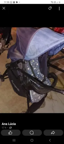 Carrinho de bebê arrumado faço entrega