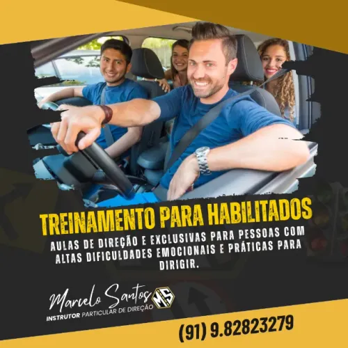 Medo de dirigir, Aulas habilitados, Aulas de direção, Aulas de carro, Aulas particulares,