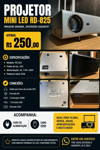 Vende-se projetor