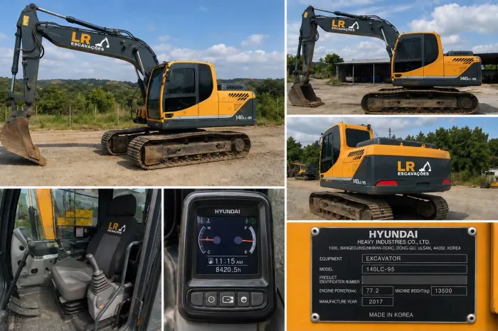 ESCAVADEIRA HYUNDAI 140LC-9S
