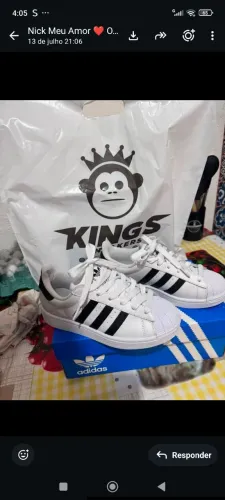Adidas super star novo original