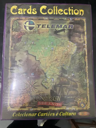 Coleção cartão telefônico completa c/1200 cartões