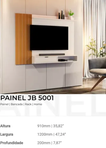 Painel para TV até 42 polegadas