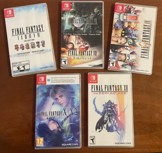 Coleção Final Fantasy - SWITCH - USADO