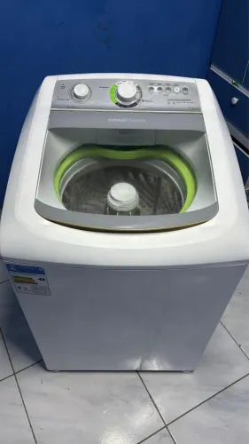 Máquina de lavar cônsul 11,5kg cesto inox
