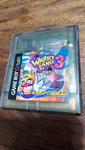 Wario land 3 original de gameboy