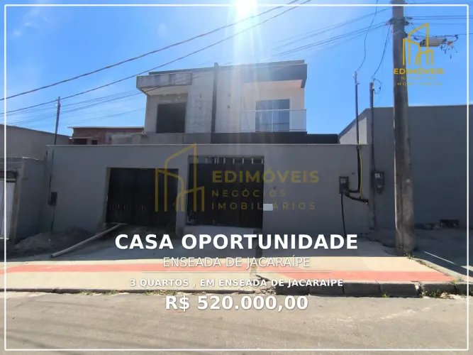 Seu novo lar: duplex com 3 quartos na Enseada de Jacaraípe!