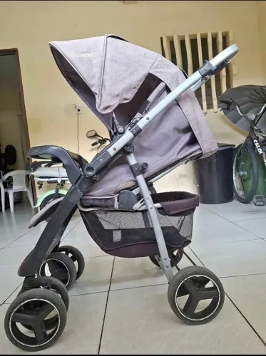 Carrinho de passeio kidoo com guia reversível