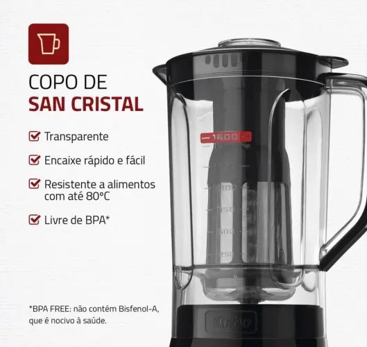 Liquidificador Mondial 110v LACRADO