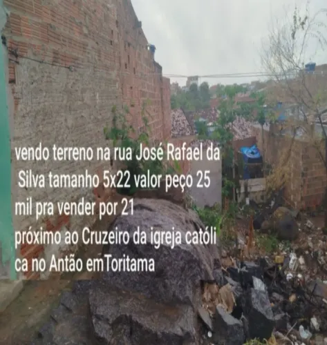 Vende-se Terreno em Toritama