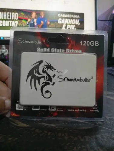 SSD 120gb sonambulist novo