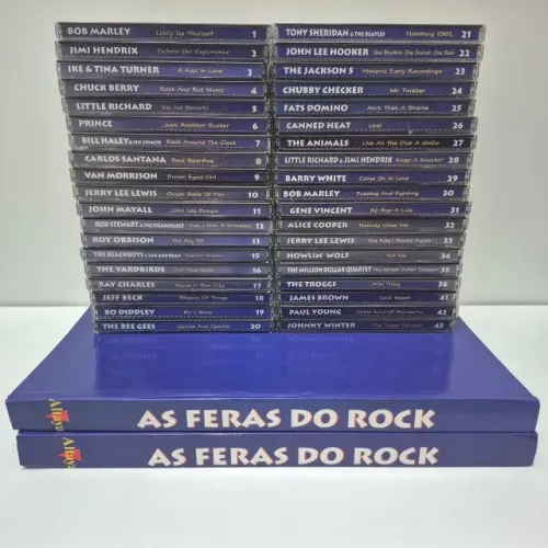 Coleção - As Feras do Rock / Altaya - CDs e Revistas