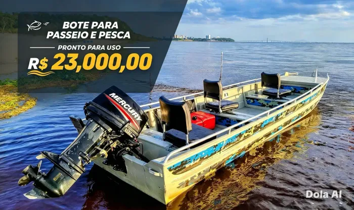 BOTE PESCA E PASSEIO