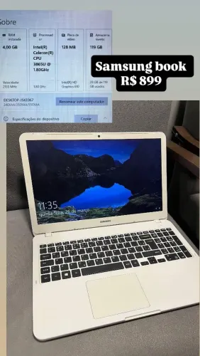 Notebook Samsung book 2