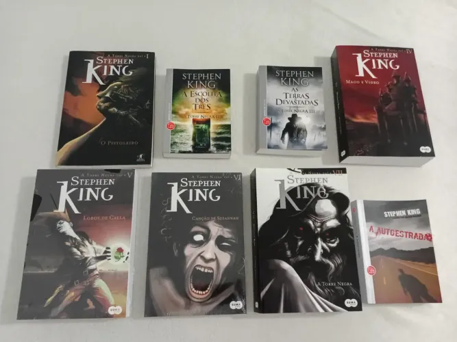 Coleção Completa A Torre Negra - Stephen King + Livro de Brinde