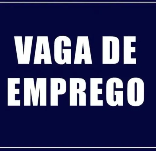 Vaga para atendente em restaurante.