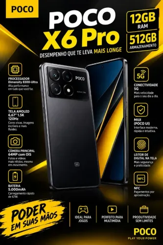 Poco X6 pro 12RAM 512GB