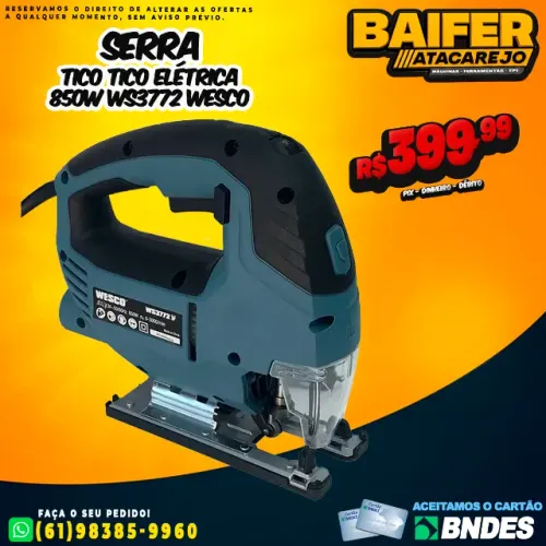 Serra Tico Tico Elétrica 850w Ws3772 Wesco