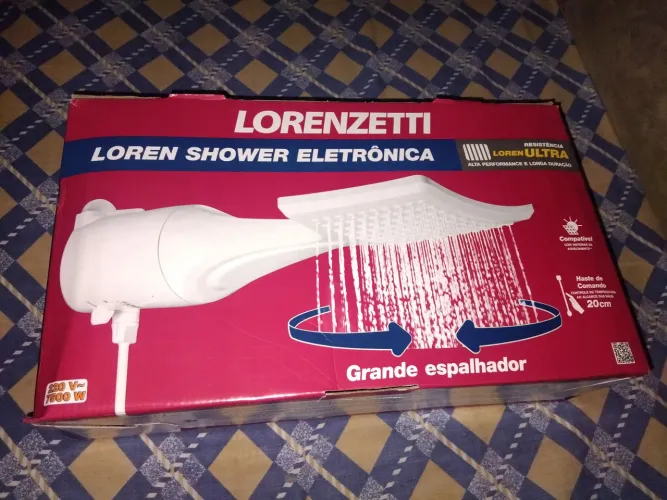Chuveiro novo, comprei errado ele é 220 e era pra ser 110 