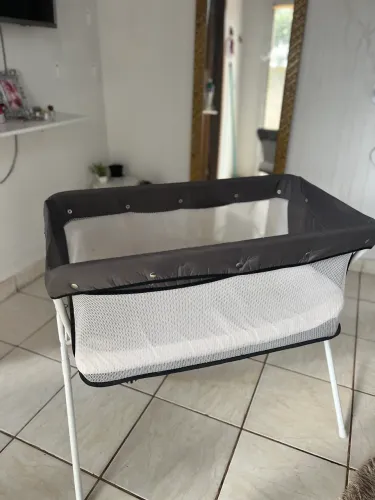 Berço Portátil Co-Leito Bebê Com Mosquiteiro Até 9kg 