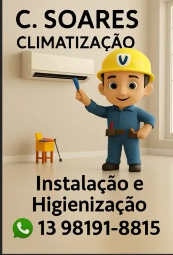 Instalação e higienização