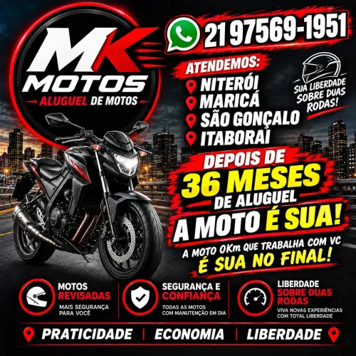 Aluguel / Locação Moto CG START 160 Zero km