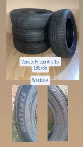 Pneus em excelentes condições