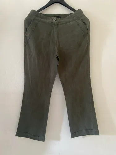 Calça TAM 38/40 linho marca DAUDALINA novíssima