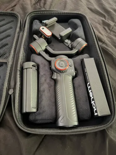 Gimbal e bastão de led profissional