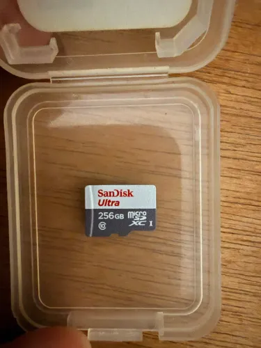 Cartão de memória micro sd 256gb sandisk ultra