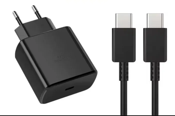 Carregador Samsung completo 45W Turbo PD 