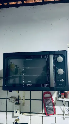 Forno De Bancada Elétrico Supreme Titanium 44l Dako 220v