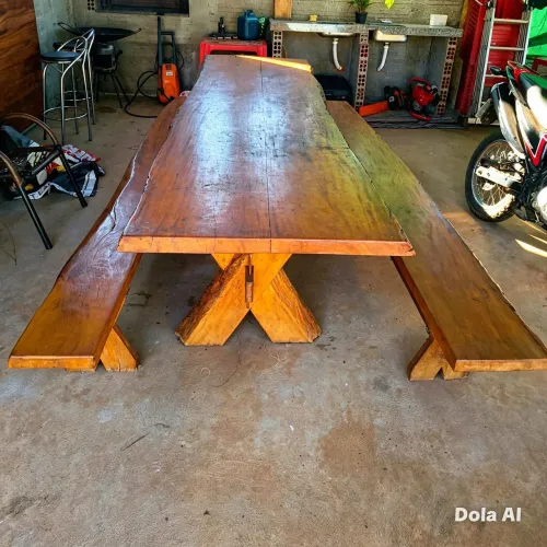 Vende mesa de Peroba Rosa 3,5 MTS