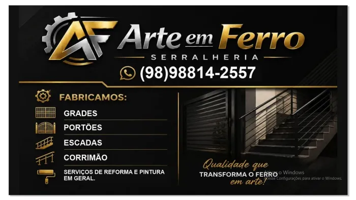 Arte em Ferro Serralheria