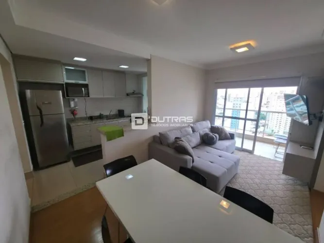 Apartamento Mobiliado para Alugar no Edifício Montes Claros no centro de Piracicaba/SP