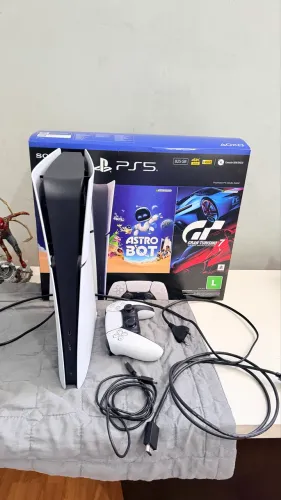 Ps5 slim novo 3100 no pix!